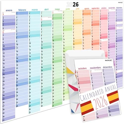 Calendario De Pared 2023 FORMGUT XXL - 70x50 Cm, Diseño Minimalista - Planificador Anual Familiar O Oficina